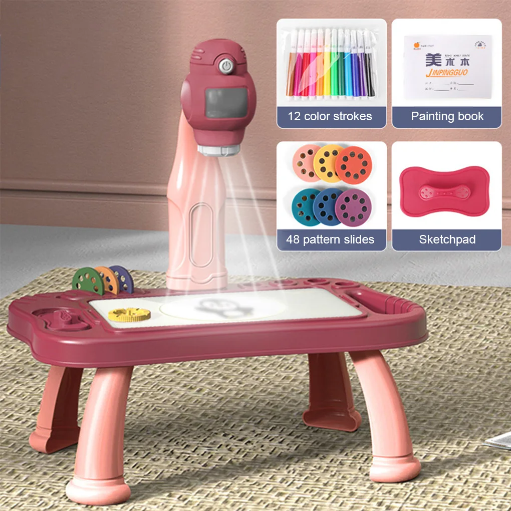 

Детский проектор из АБС-пластика, стол для рисования, портативный стол для рисования скетчей, стол для рисования, Проекционный стол, домашня...