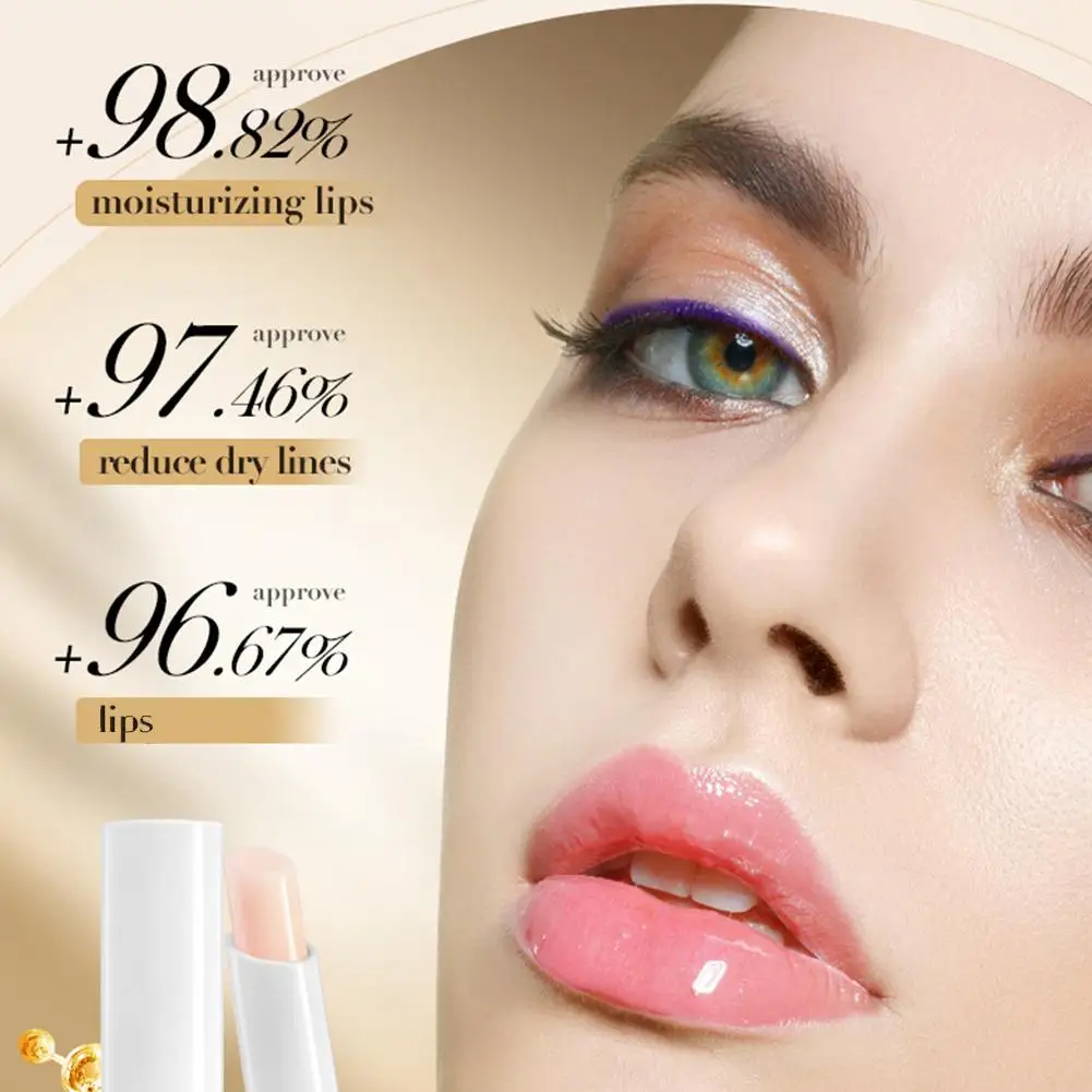 Новый коллагеновый бальзам для губ увлажняющий против трещин осветляющий