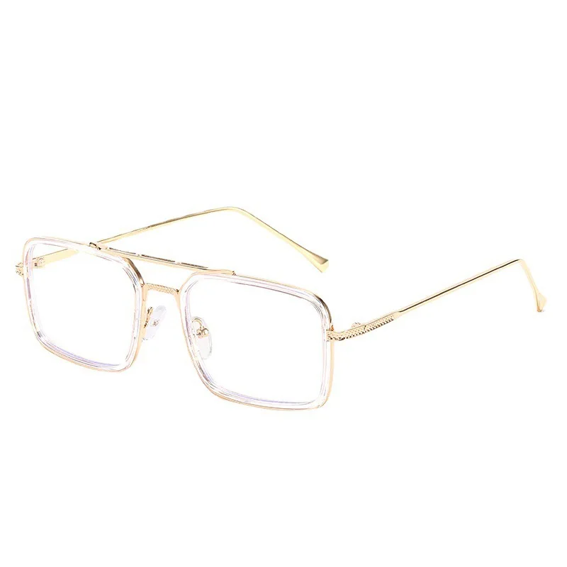 Солнцезащитные очки в металлической оправе для мужчин и женщин uv400 - купить по