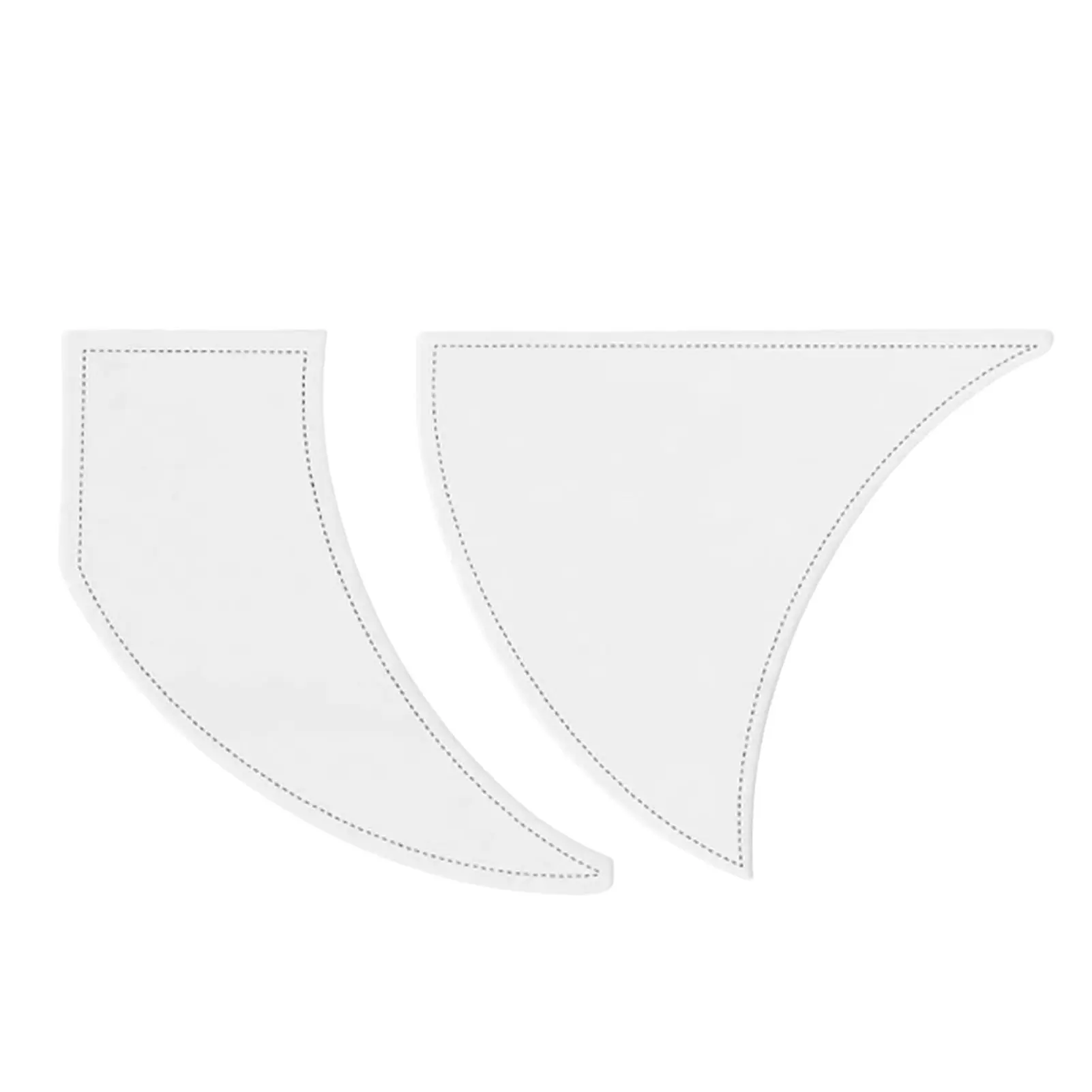 

2PCS Twisted Pinwheel Template 2PCS DIY Transparent Acrylic Quilting Sewing Crafts DIY Patchwork Tool Perfect For Fun Design DIY