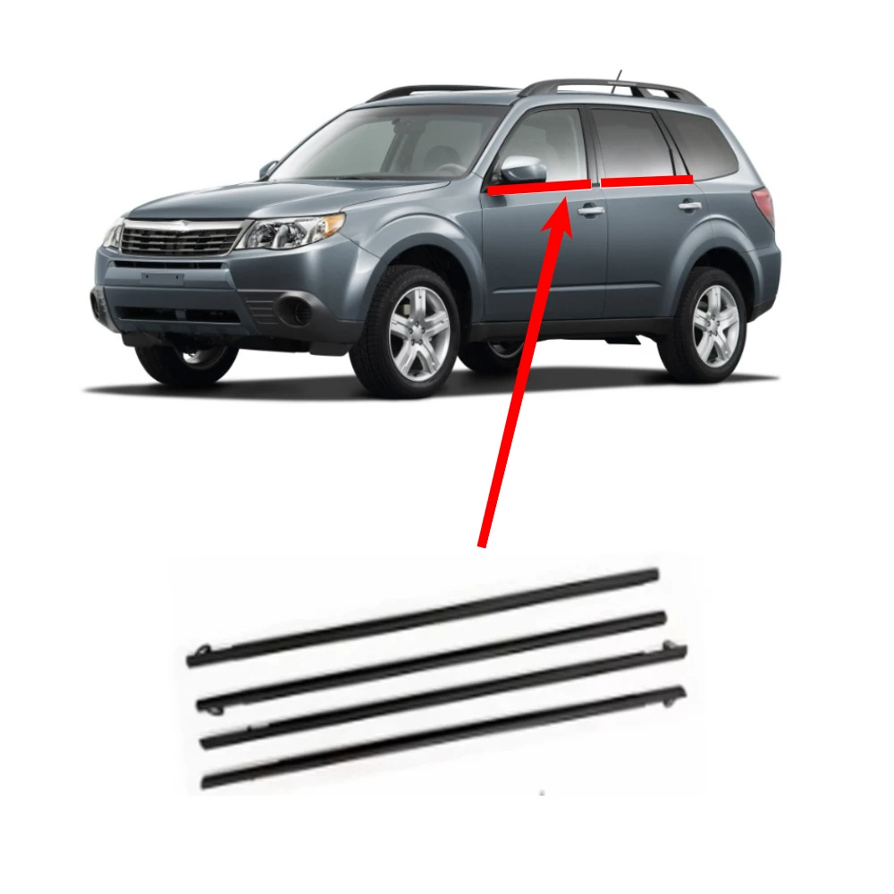 

4 шт., наружные стеклоподъёмники для Subaru Forester 2009-2013 61280SC01 0