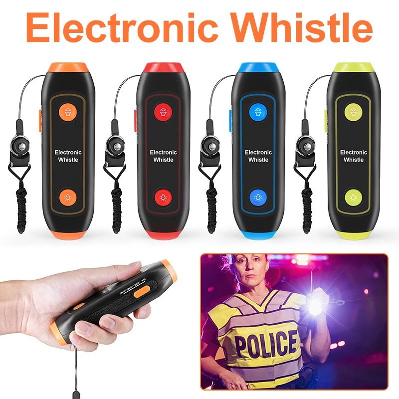 

Электронный свисток со шнурком, яркий сигнал SOS, освесветильник для кемпинга, туризма, инструмент для тренеров
