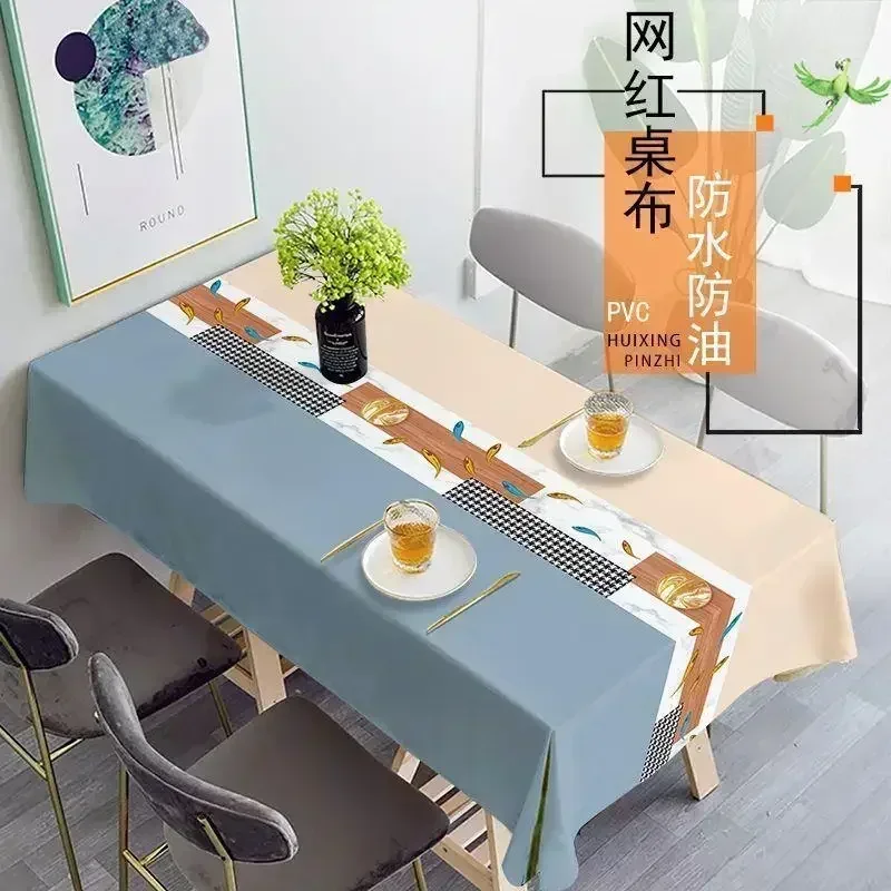 Nappe rectangulaire en PVC jetable imperméable résistante à l'huile chaude