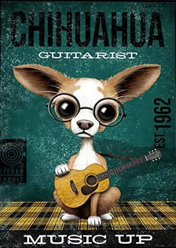 Металлический жестяной металлический постер для собаки любитель собак