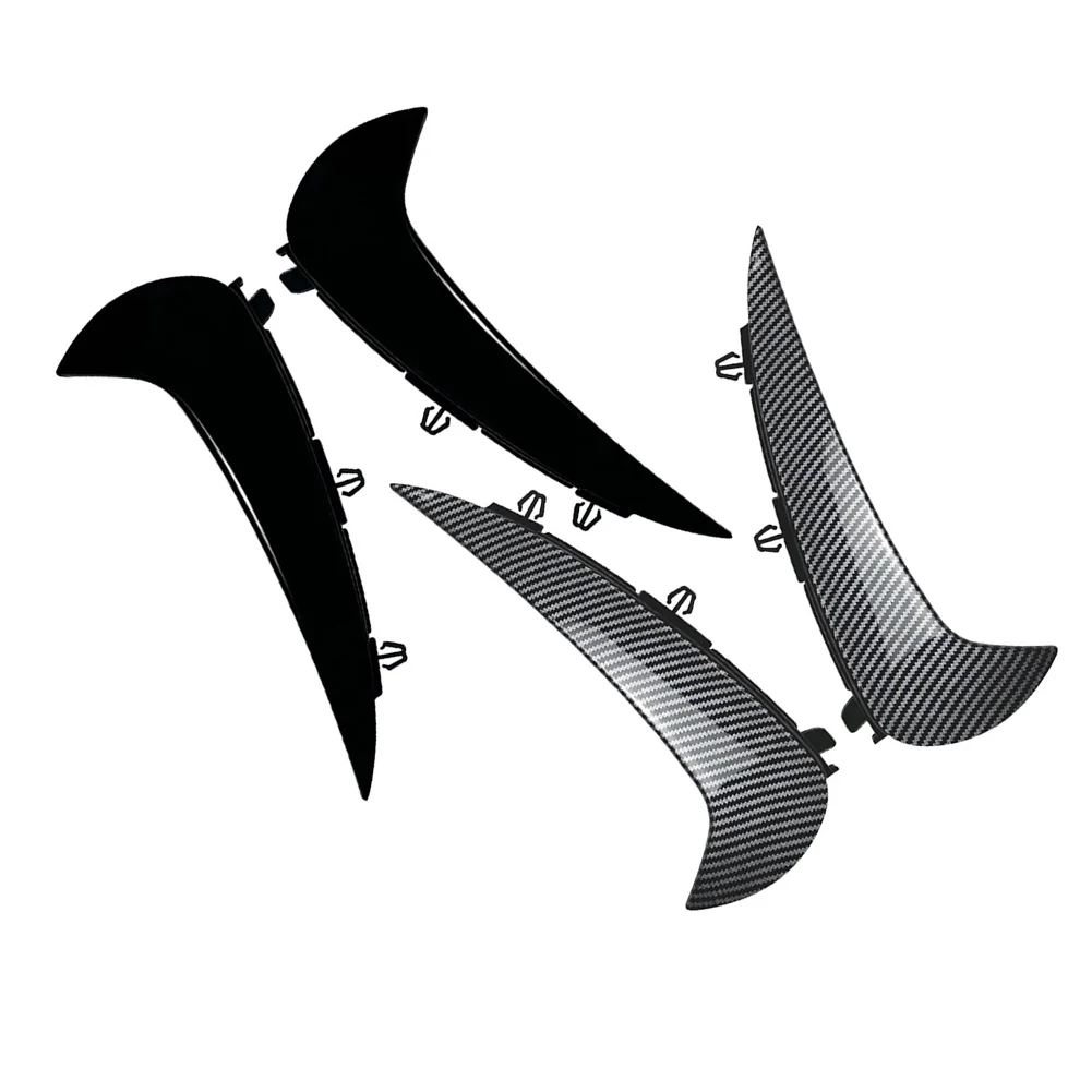 2 шт. задний бампер автомобиля боковой спойлер разделитель губ накладка для Mercedes