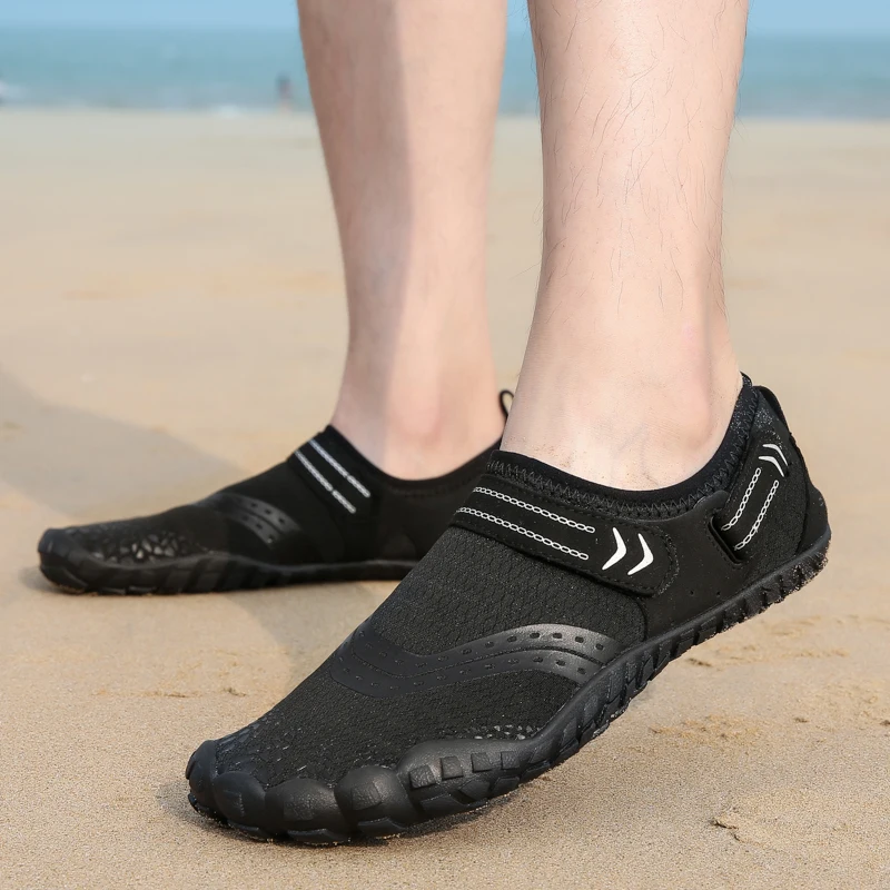 

Unisex Beach Upstream Wading Shoe Comfortable Elastic Breathable Quick-Dry Barefoot Surf Aqua Shoe Men Women Antiskid Water Shoe