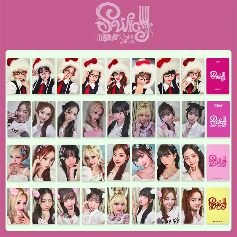 Фото 8 шт./компл. альбом для группы UNIS Girl SWICY LOMO Card WM Высокое качество красивая фотокарта KOTOKO открытка поздравительная открытка NANA GEHLEE №1
