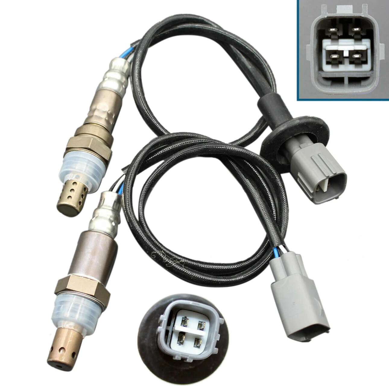 2 датчика кислорода O2 1 и для 04-07 2008 2009 Toyota Prius л верхний + нижний