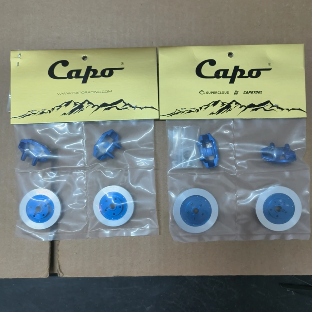 Металлические синие тормозные суппорты наборы дисков подходят для Capo gtr r34 1 8