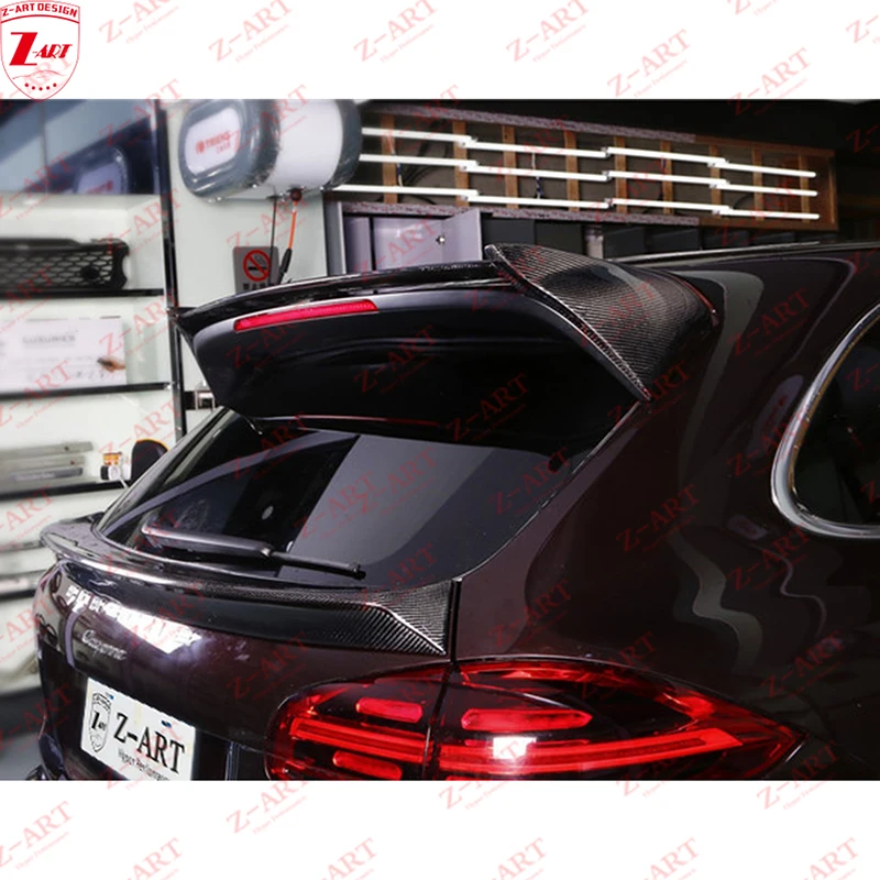 Z-ART 958 комплект спойлера на крышу + заднего ДЛЯ Porsche Cayenne задний спойлер для из