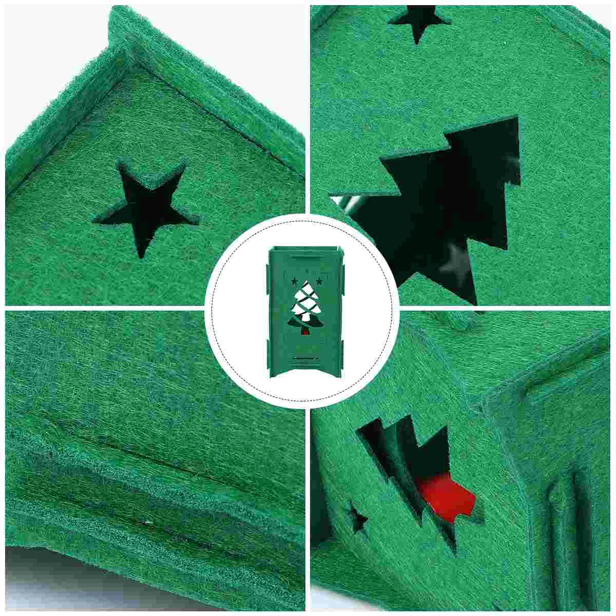 

Lantern Christmas Ornament Adornmentdesktop Porch Tealight Flameless Centerpiece Holiday Hanging Outdoor Outside Craft Lovely