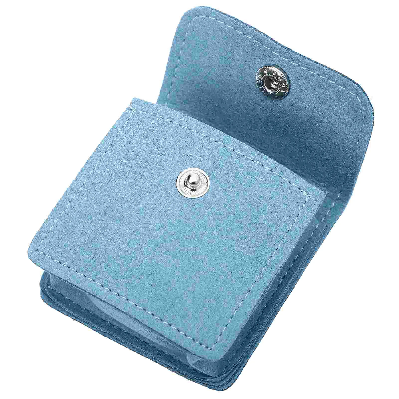 

Jewelry Pouch Bags Storage Gift Snap Button Purse Portable Watch Bag Mini Containerwedding