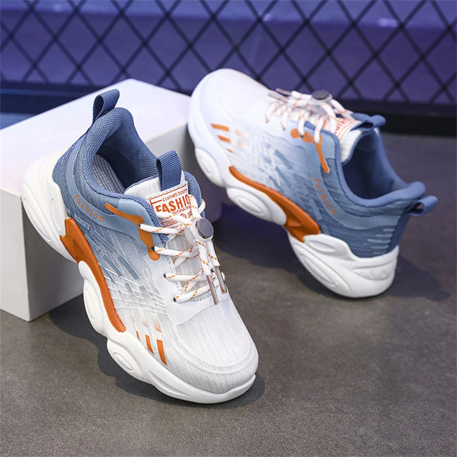 New Dad Shoes Children's Sports Shoes Fashion Non slip Mesh Breathable Boys' Girls' Shoes Princess Style Boys' Running Shoes