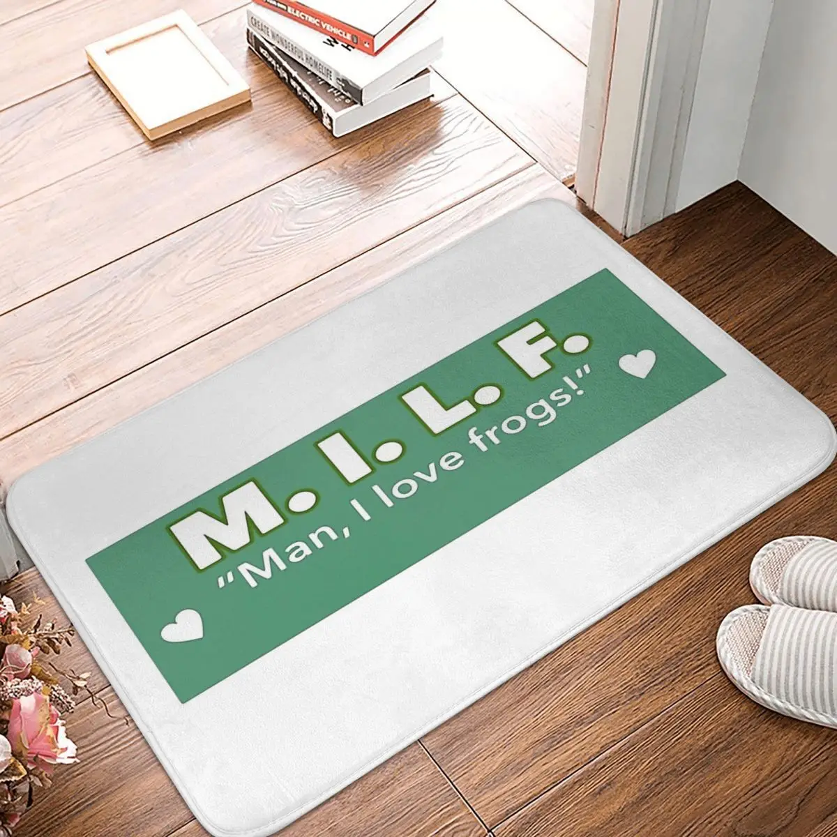 

Cottagecore Rural Aesthetic Non-slip Doormat Milf Man I Love Frogs Bath Bedroom Mat Prayer Carpet Flannel Modern Decor