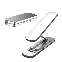 mini folding alloy phone holder kickstand magnetic mini desktop stand mount for iphone samsung xiaomi ultra thin holders
