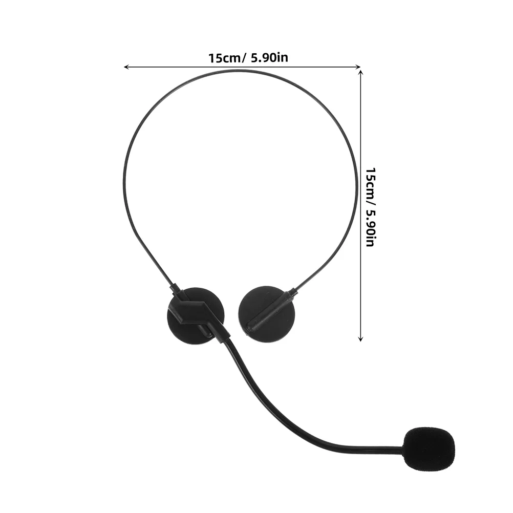 4 шт. поддельные реквизиты для гарнитуры костюм на Хэллоуин наушник рок-н-ролл
