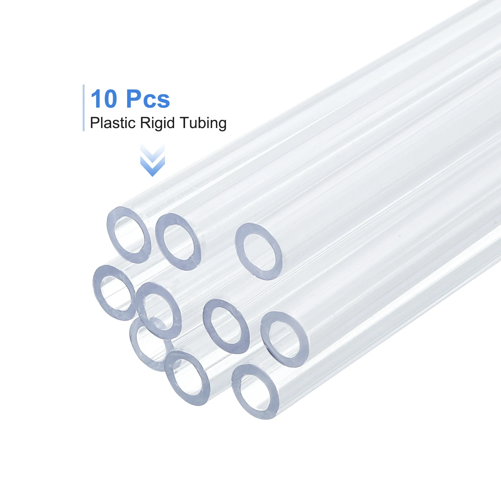 

Поликарбонатная труба 0,5 м, прозрачная, 10 шт.
