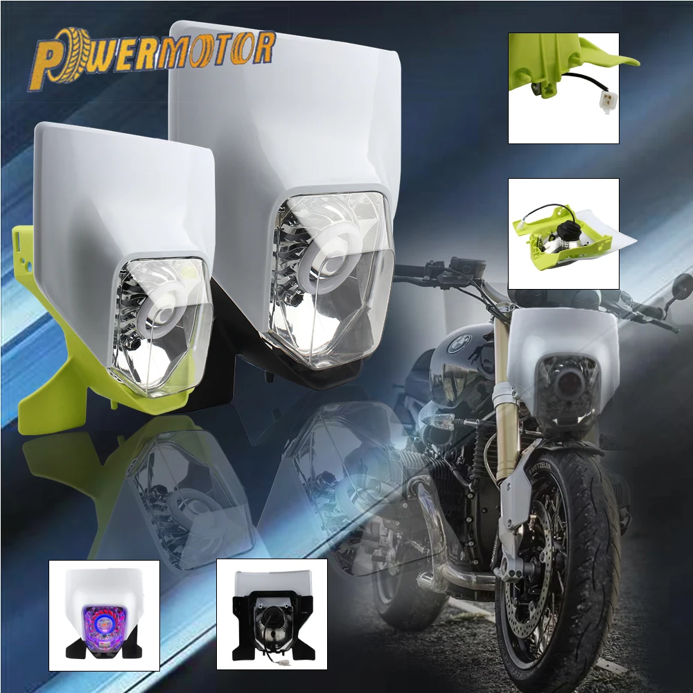 

New Motorcycle Led Lights Headlight Bike Head Light and Driving Light for Ktm Led Headlight Enduro Motocross Led Headlight