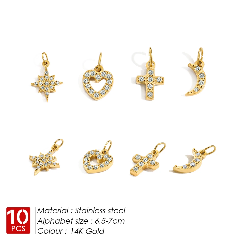 eManco набор подвесок для украшений 10 шт.