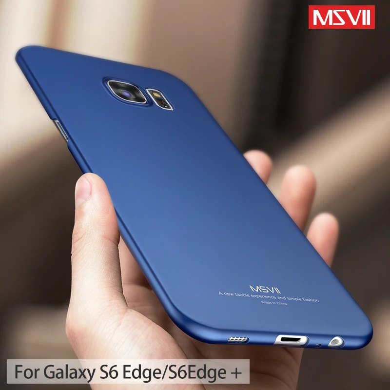 Чехол Msvii для Samsung Galaxy S7 S6 Edge тонкий чехол из поликарбоната Plus чехлы - купить по