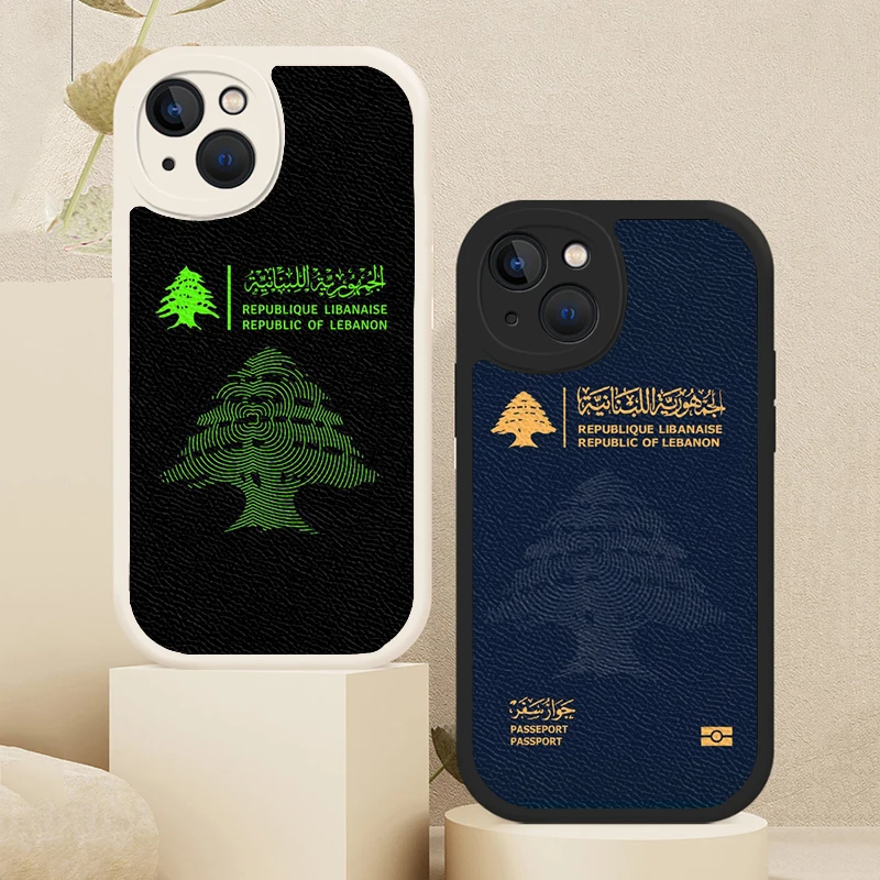 Чехол для телефона с ливанским флагом для iPhone 14 12 11 13 Pro Max Mini 7 8 Plus SE 2020 X XS XR, чехол из овечьей кожи