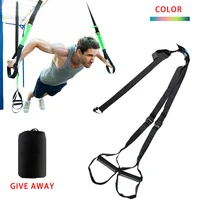 suspended resistance band set full body elastic fitness bands booty tension band gymnastics home gym exercise workout equipment