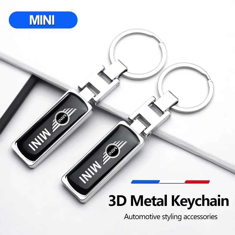 Металлический автомобильный брелок для ключей объемный аксессуар Mini Cooper One JCW F54