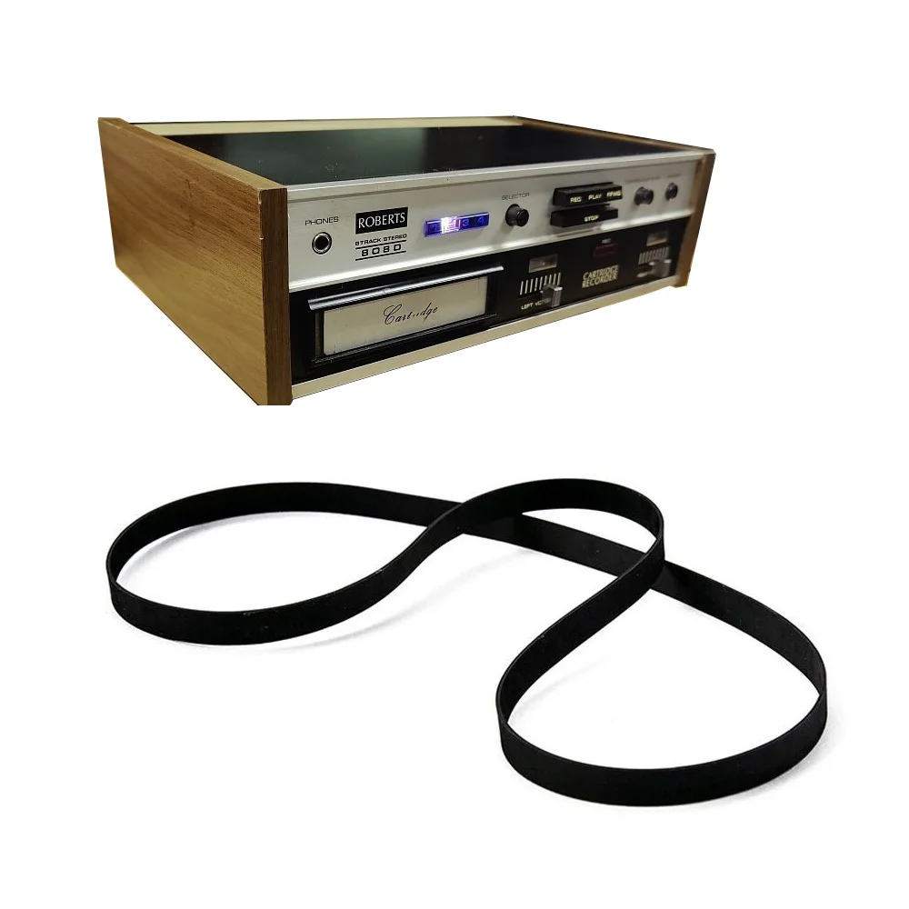 PRB FRX20.7 Flat Rubber Turntable Drive Belts FBM20.7 Fits AKAI ARVIN KENWOOD FISHER YORK YORX CENTREX And Many Record Players ​