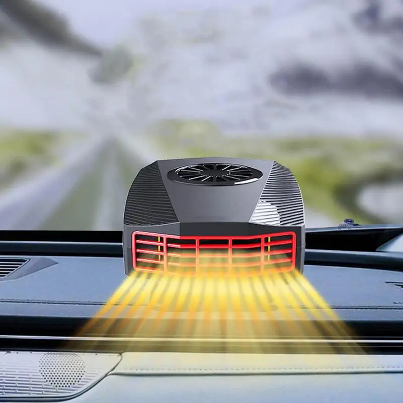 

12V 150W Car Heater Electric Heating Fan Portable Electric Dryer Windshield Defogging Demister Defroster For SUVs Trucks