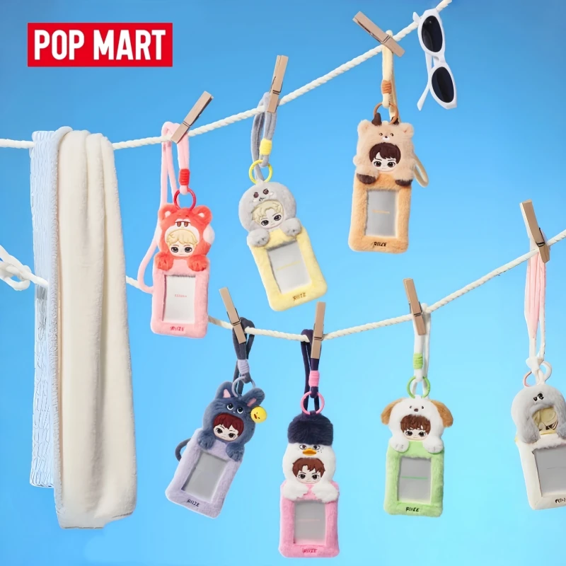Фото Новые оригинальные коллекционные игрушки POP MART RIIZE Fluffy Buddies Series: сюрприз-подарки, аксессуары для карт, подвески-шармы, в формате сюрприз-бокса. №2