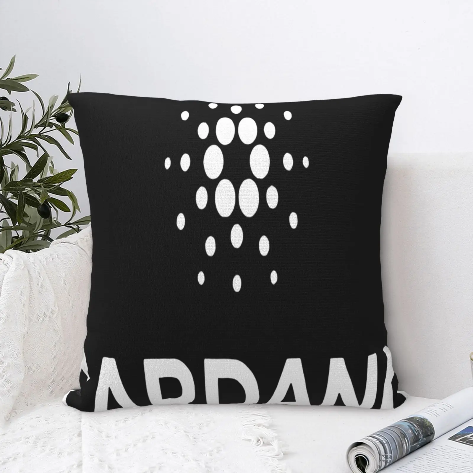 

Чехол-наволочка с криптовалютой валютой трейдер Inor 2826, аксессуары для домашнего декора