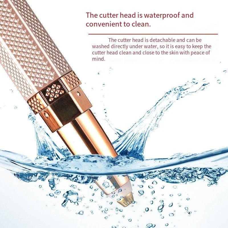 Портативный Женский Электрический Эпилятор 4-в-1 Безболезненная Бритва Для