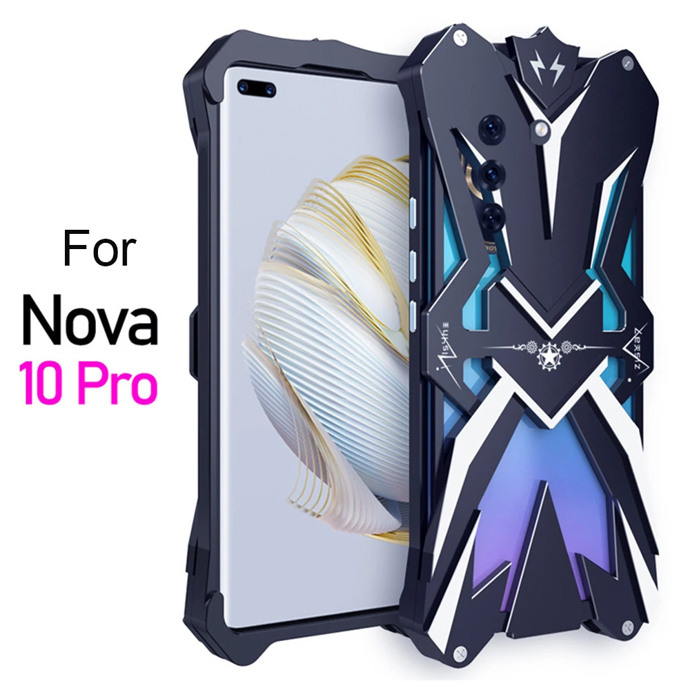 

Dropshipping Metal Steel Machinery Metal Armor For Huawei Nova 10 Pro Funda For Huawei Nova 9 Pro 10Z 10 9 SE CASE Cover