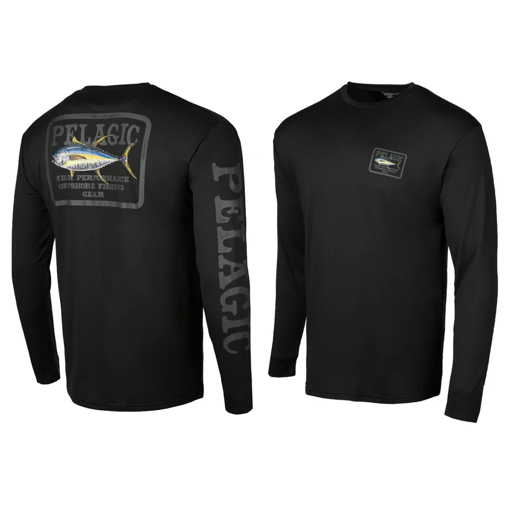 2024  Fishing Shirts Men Long Sleeve Crewneck Sweatshirt Outdoor Uv Protection Breathable Fishing Clothing Camisa Pesca