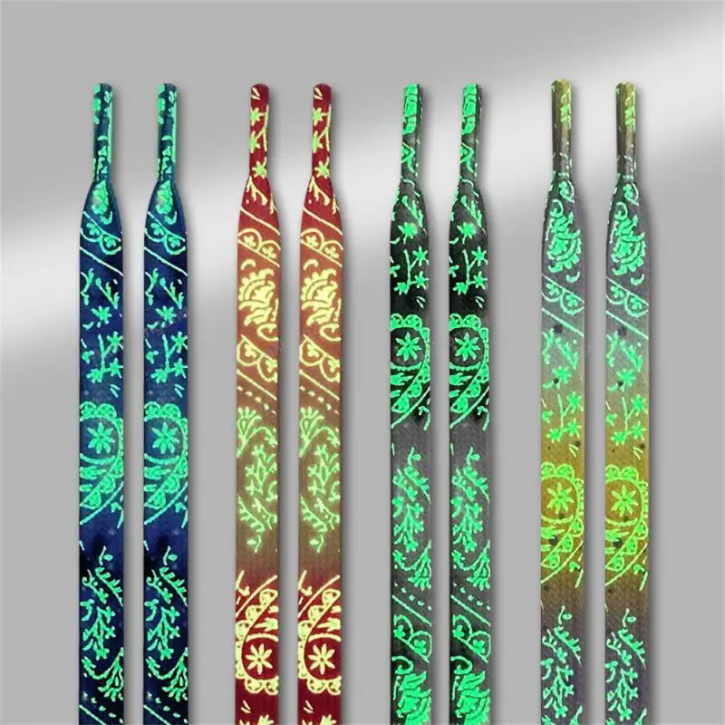 

2 пары/набор, светящиеся флуоресцентные шнурки для кроссовок