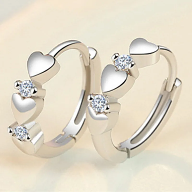 

Роскошные женские серьги с цирконом в форме сердца, серьги для помолвки для женщин, классические ювелирные изделия, аксессуары, подарок на день рождения, годовщину