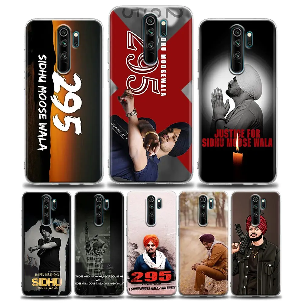 

Sidhu Moose Wala Clear Funda Coque Phone Case for Redmi Note 7 8 9 10 5G 8T Pro 8 8A 7A 9A 9C K20 K30 K40 Y3 10X 4G Case Capa
