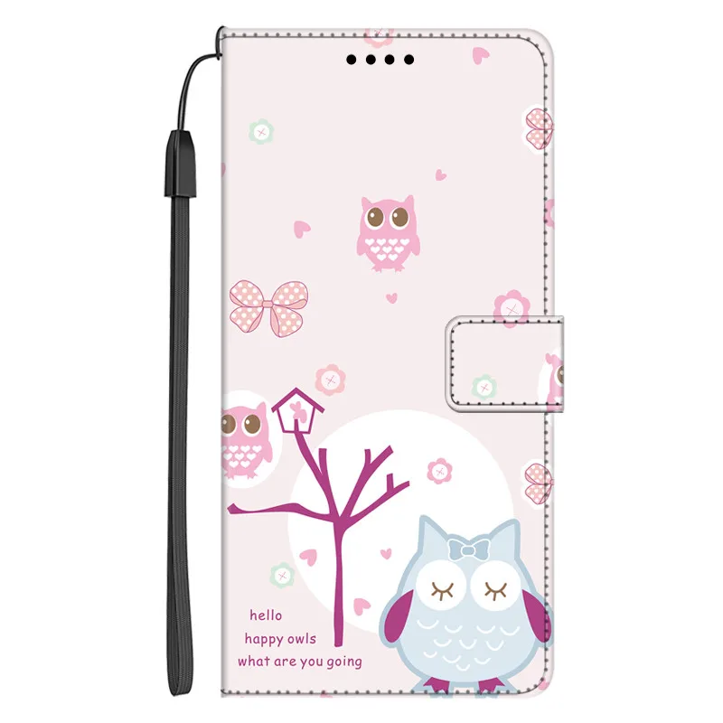 Модный флип-чехол для Oneplus Nord 2 / 3 4 кожаный чехол-книжка Чехлы бумажник с принтом и