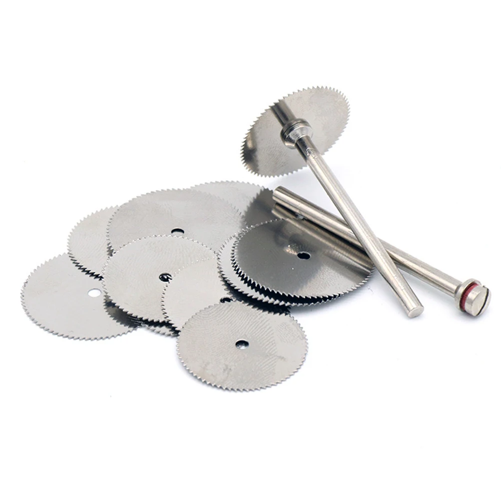 

10pcs Stainless Steel Saw Blades Circular Plastic Wood Thin Acrylic Cutting Disc Woodworking Power Tool Accessories