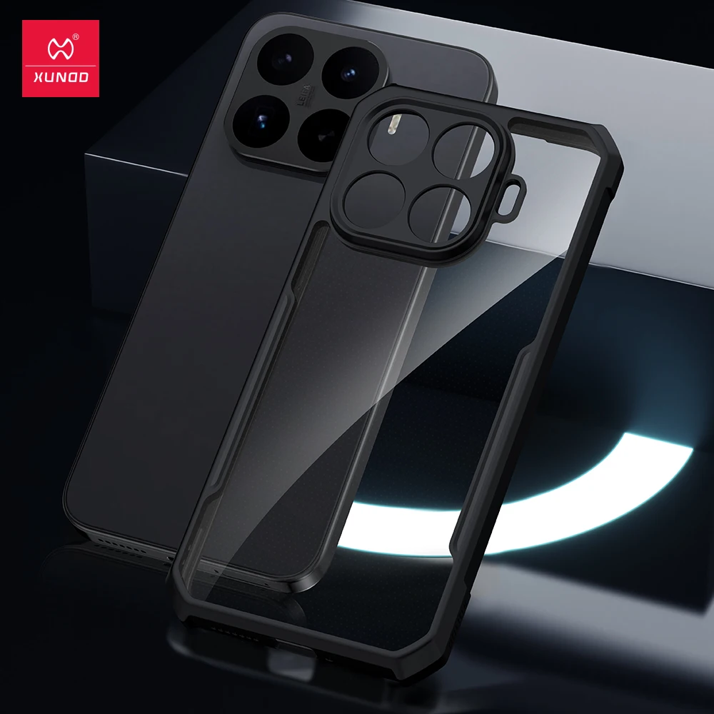 Фото Чехол XUNDD для Xiaomi 17T Pro/17T с защитой от ударов, прозрачный, устойчивый к царапинам, с защитой камеры. №5
