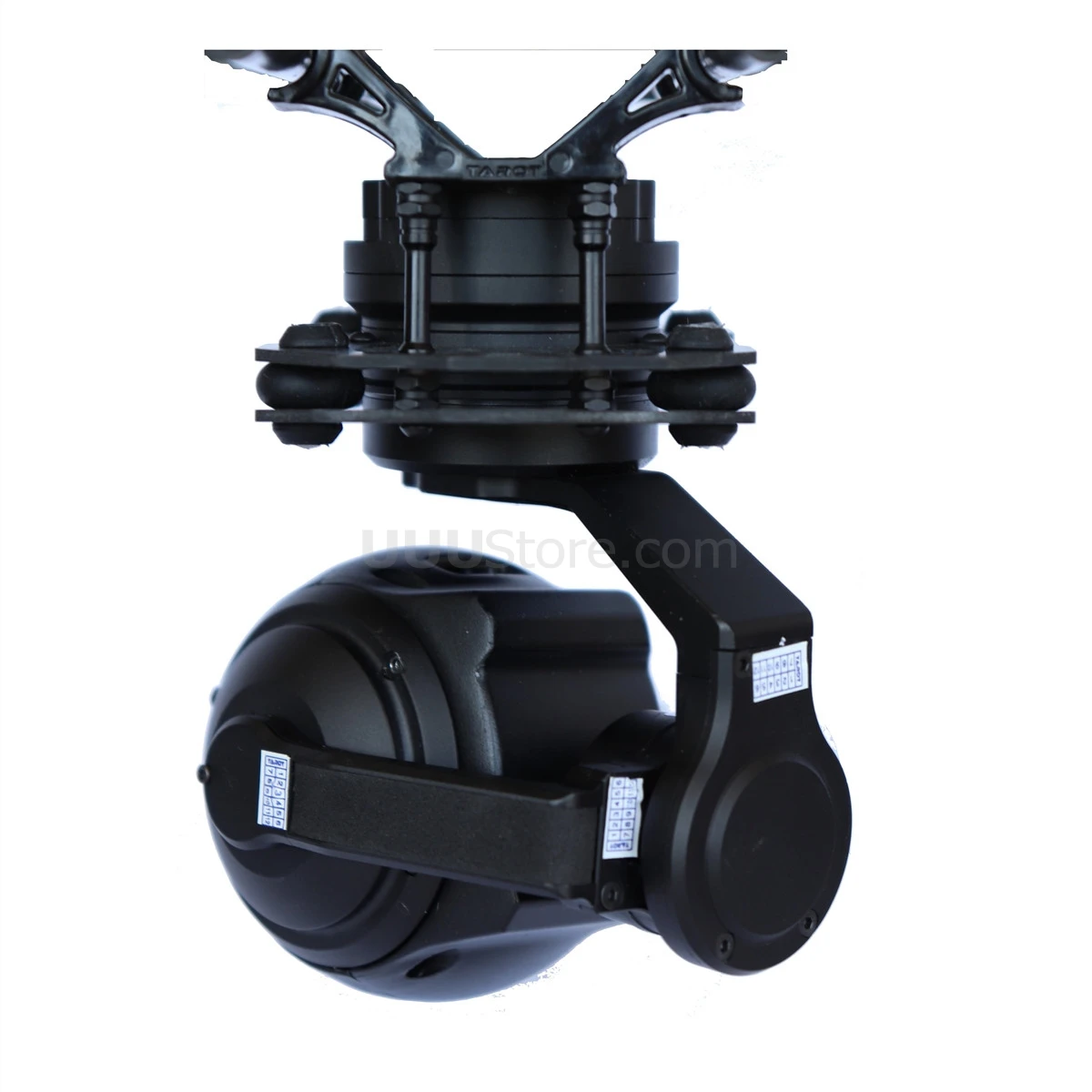 Фонарик FPV Сферический 10x оптический зум 1/3 CMOS камера с 3-осевым