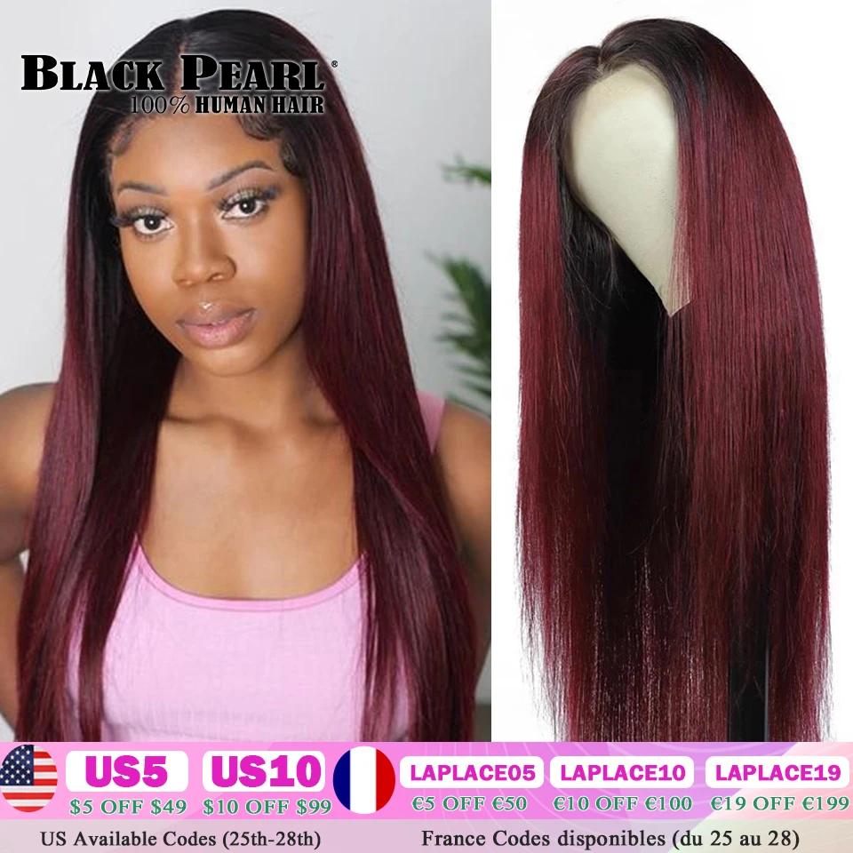 

13X5X2 Lace Front Wig 1B-27 30 Red Wig 1B 99J Ombre Human Hair Wig Straight Lace Front Human Hair Wigs Brazilian Lace Wigs