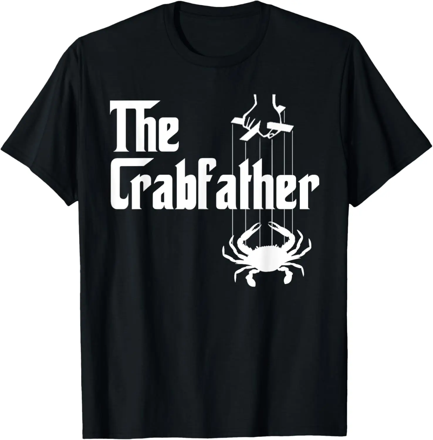 Забавная футболка Crab Lover Crabbing The Crabfather Crabber