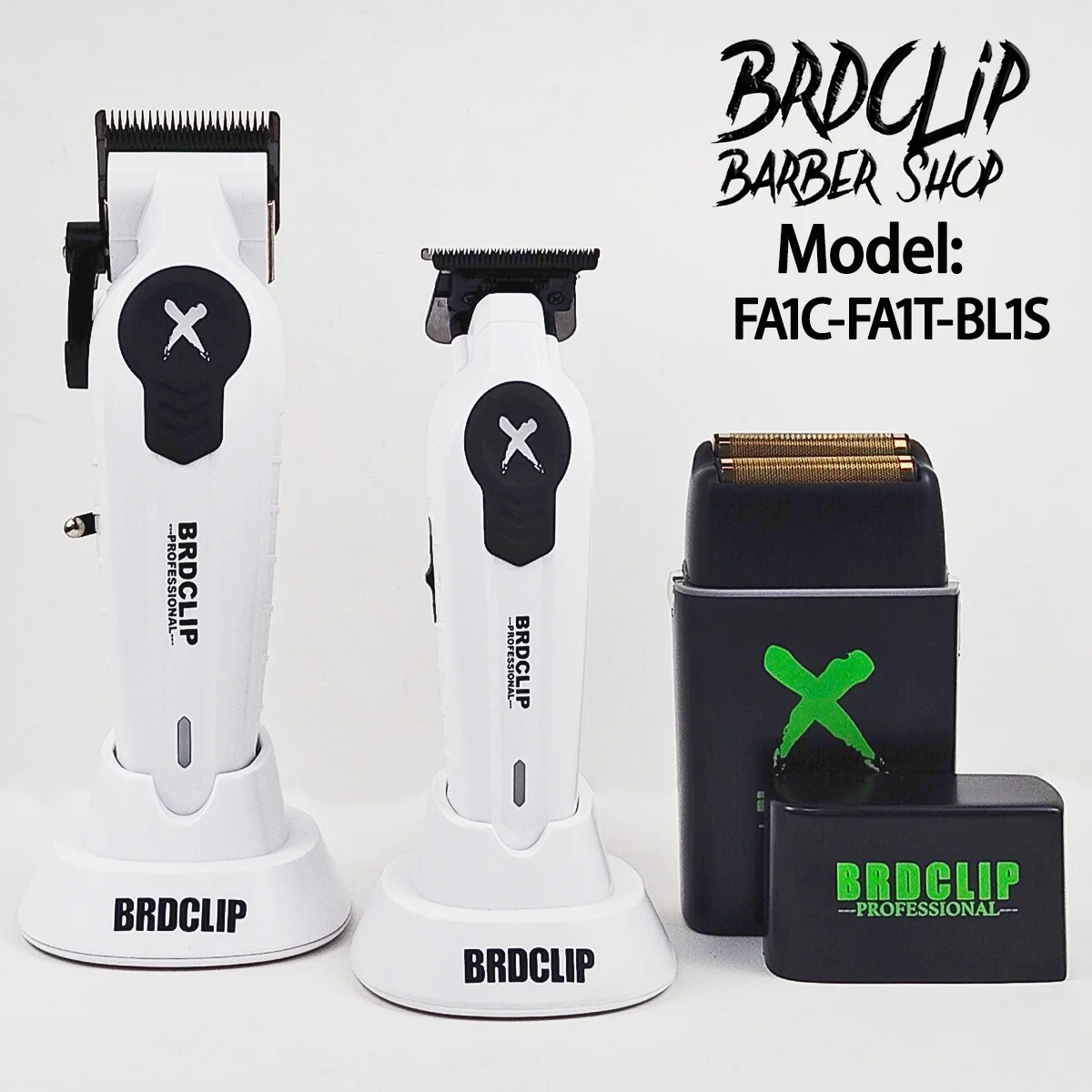 Профессиональный BRDCLIP FA1C FA1T BL1S High Motor DLC Coating Blade Машинка для стрижки волос