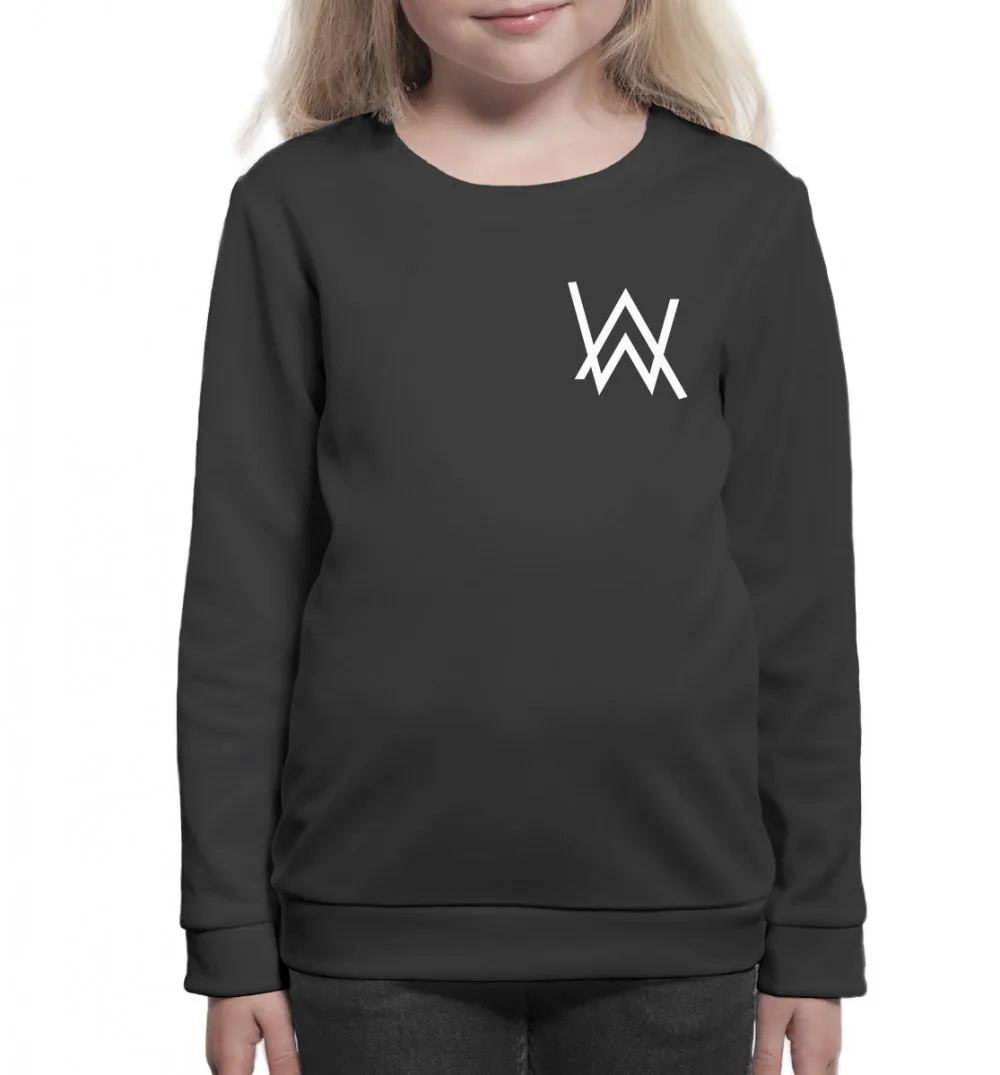 Женский свитшот c 3D принтом Alan Walker | Женская одежда