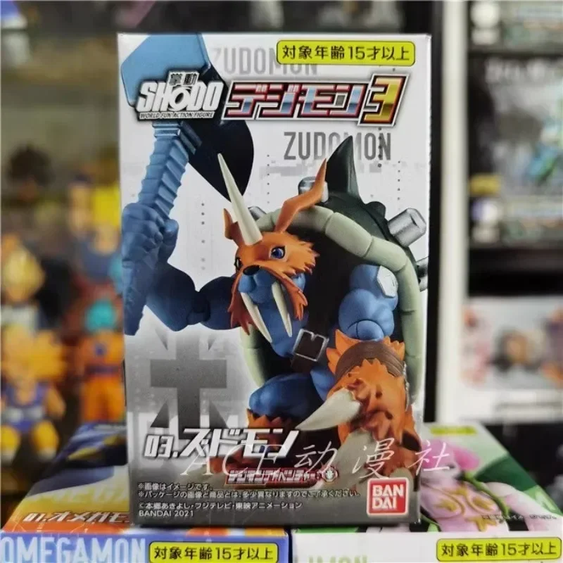Фото Оригинальные коллекционные фигурки Bandai Digimon Adventure: Зудомон, Омегамон, Альтер-С, Лилимон, в коробках-яйцах, для сборки, украшения, модели, игрушки №1