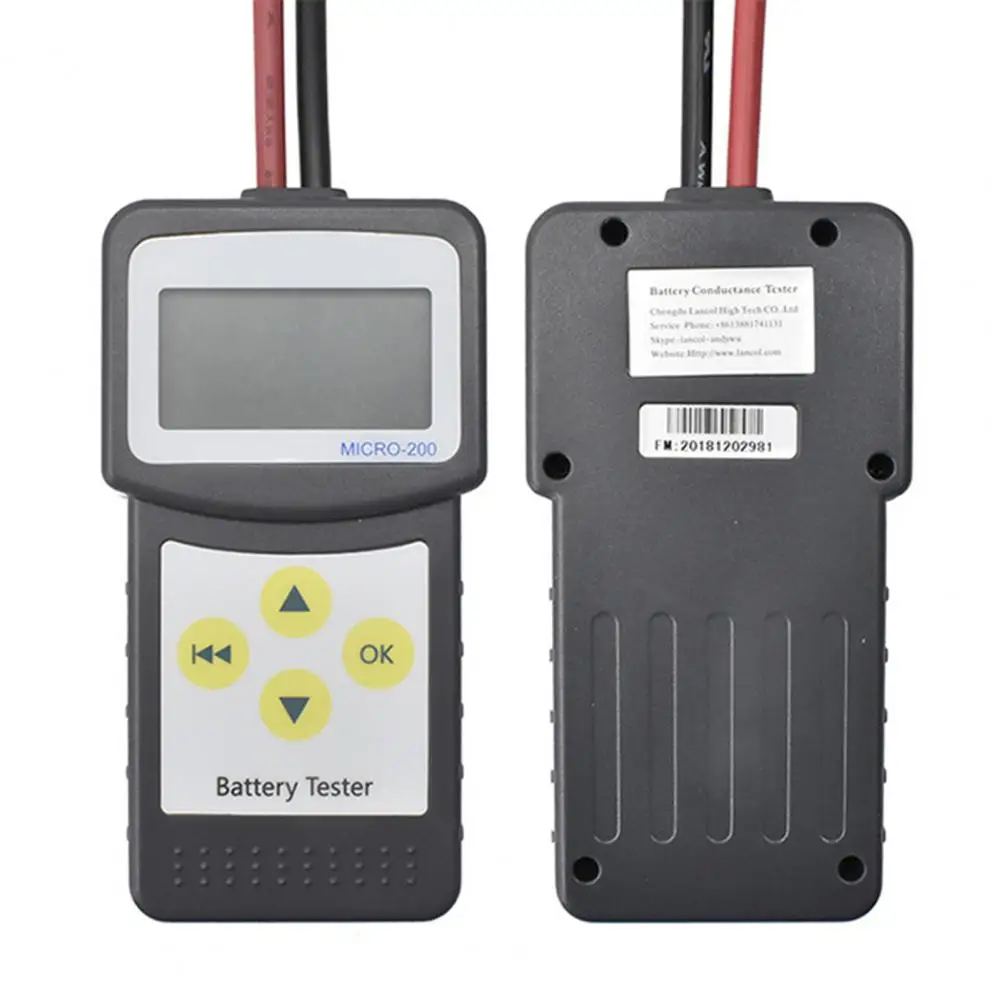 

Robust Battery Load Tester Automatic Shutdown Durable Internal Resistance Tester Four-wire Battery Voltage Resistance Testing