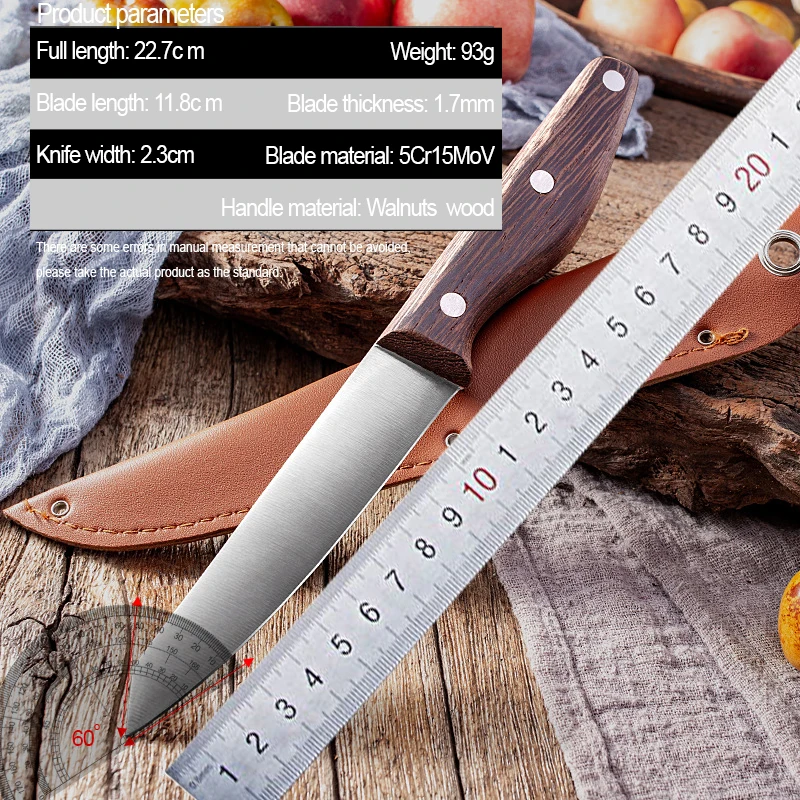 Большой Нож для нарезки фруктов Мясницкий домашний нож резки арбуза и острый