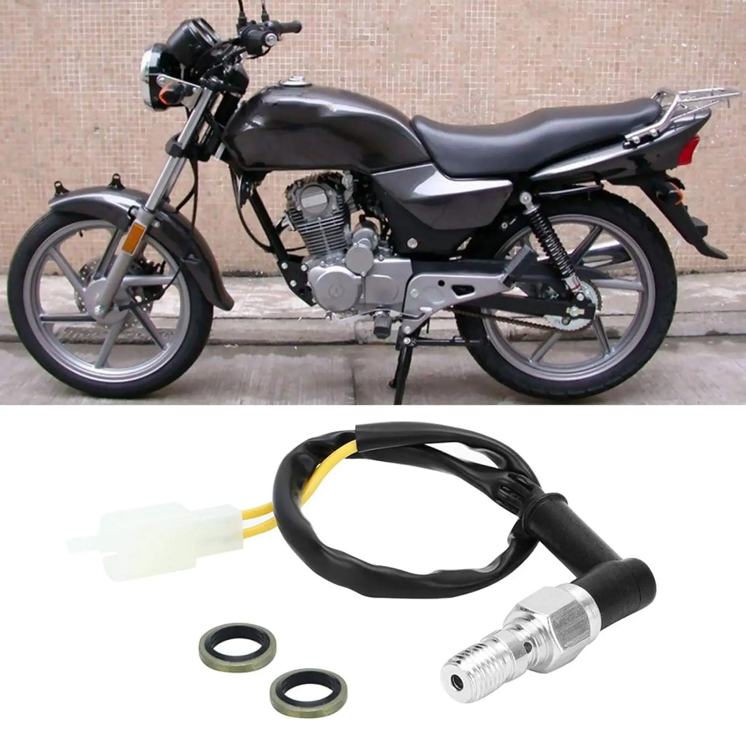 Болт-банджо с шагом гидравлического тормоза M10 мм x 1 25 для Ducati Honda KTN Kawasaki Suzuki Triumph