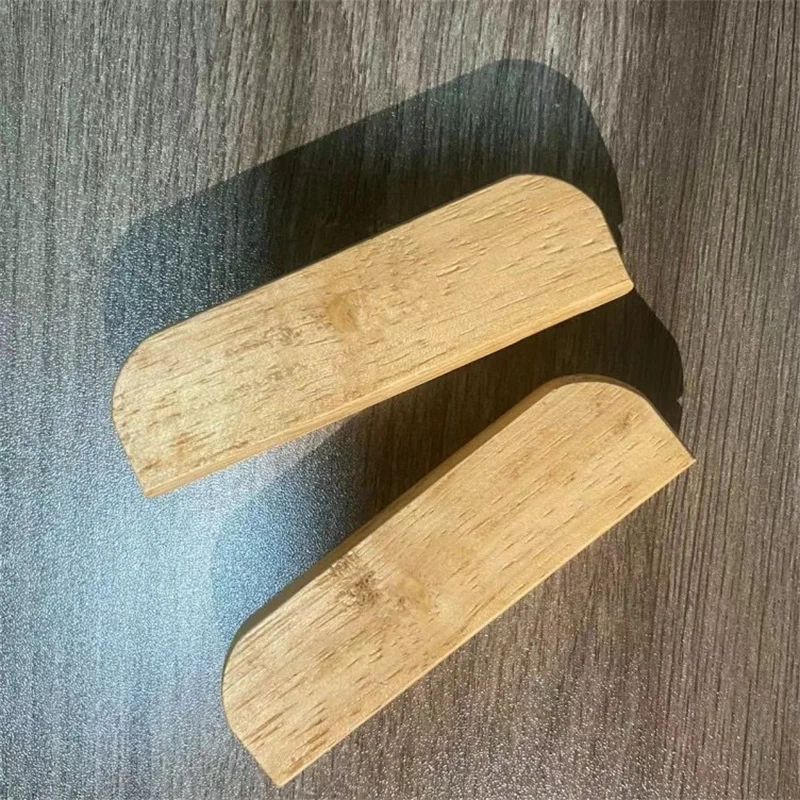 2 шт. портативная деревянная ручка для сковороды кухонной посуды изолированные